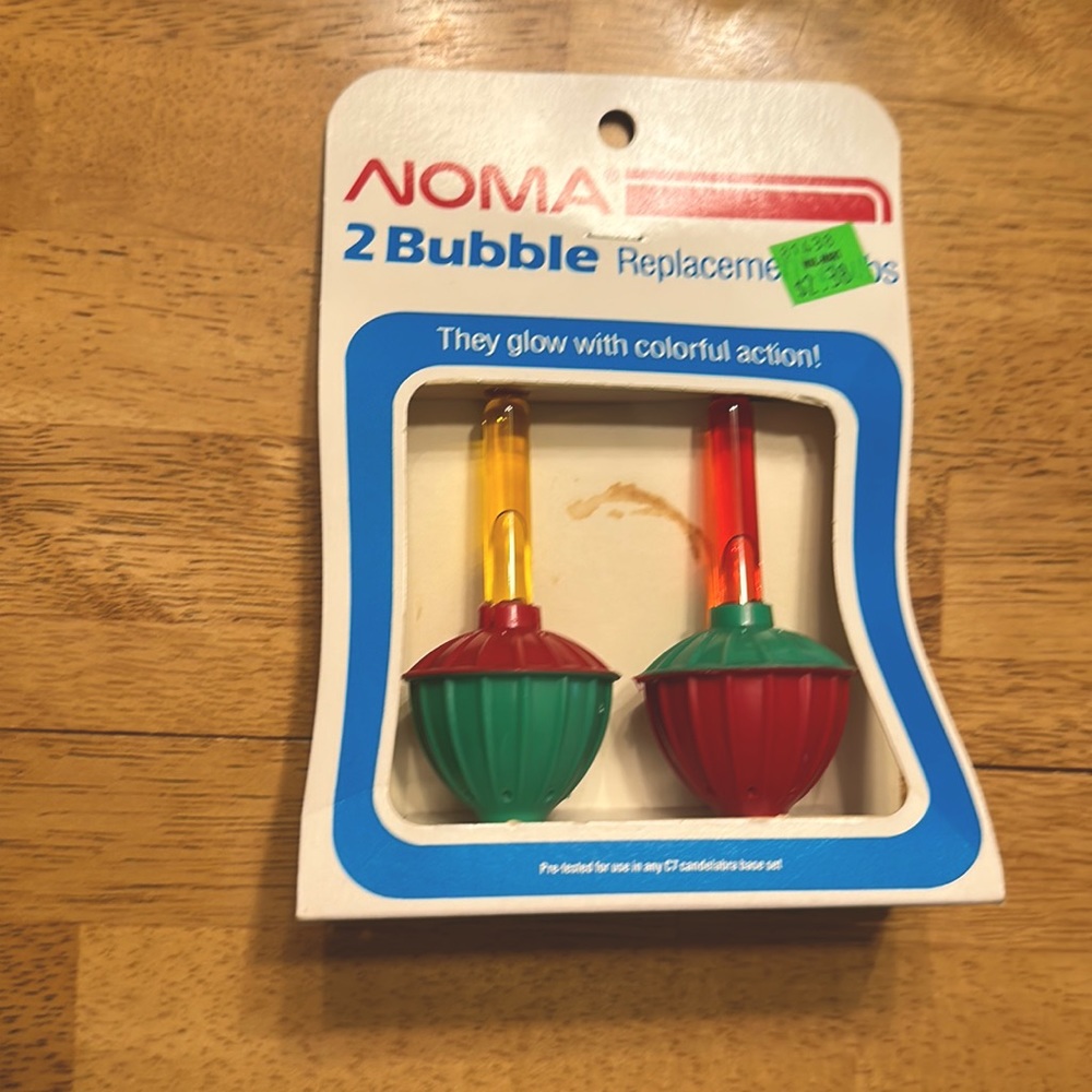 Vintage Anoma Bubble lights NWT